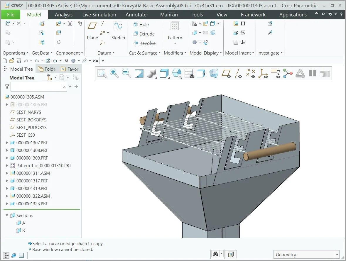 AVENG – Creo Parametric Basic Assembly Training – Special: CZ Standards and Tools