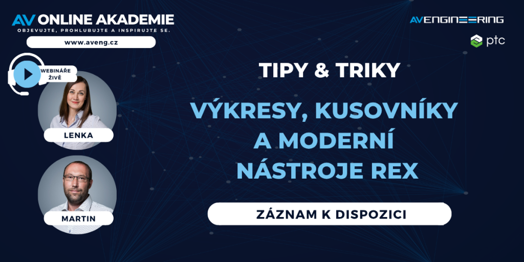 Zaznam web email Vykresy Kusovniky a moderni nastroje REX 1