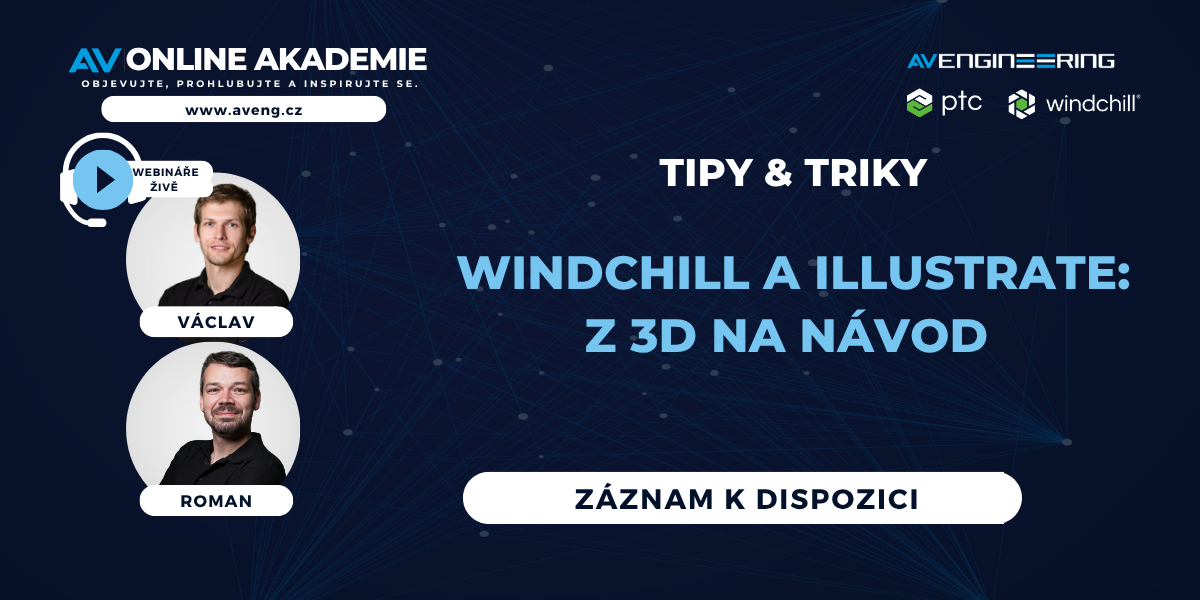 Zaznam web email WINDCHILL a Illustrate Z 3D na navod 1 1