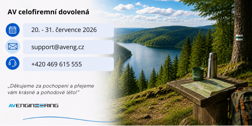 Celofiremní dovolená AV ENGINEERING 5 AV celofiremni dovolena 2026
